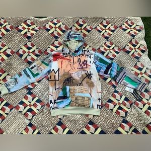 Jean Michel Basquiat Hoodie by Members Only